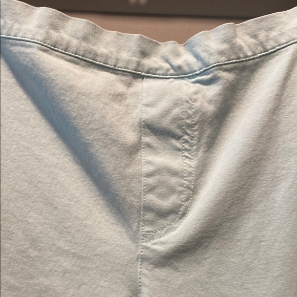 Isaac Mizrahi Live! Blue Capris Size 16P Cotton Blend Stretch Pants - Picture 2 of 7